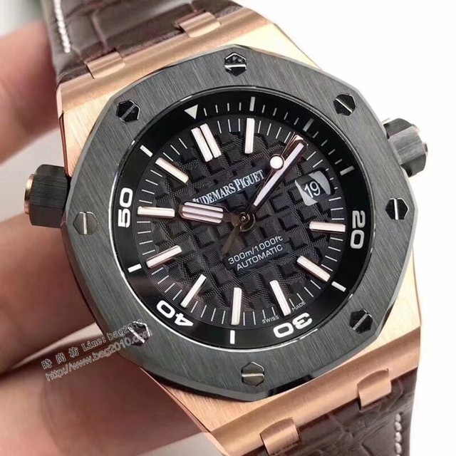 愛彼複刻男士腕表 Audemars Piguet BF大廠皇家橡樹離岸型15709系列男表  gjs1991